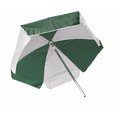 Terraza 12-002-GRN-WHI 6 ft. Umbrella, Green & White TE1803387